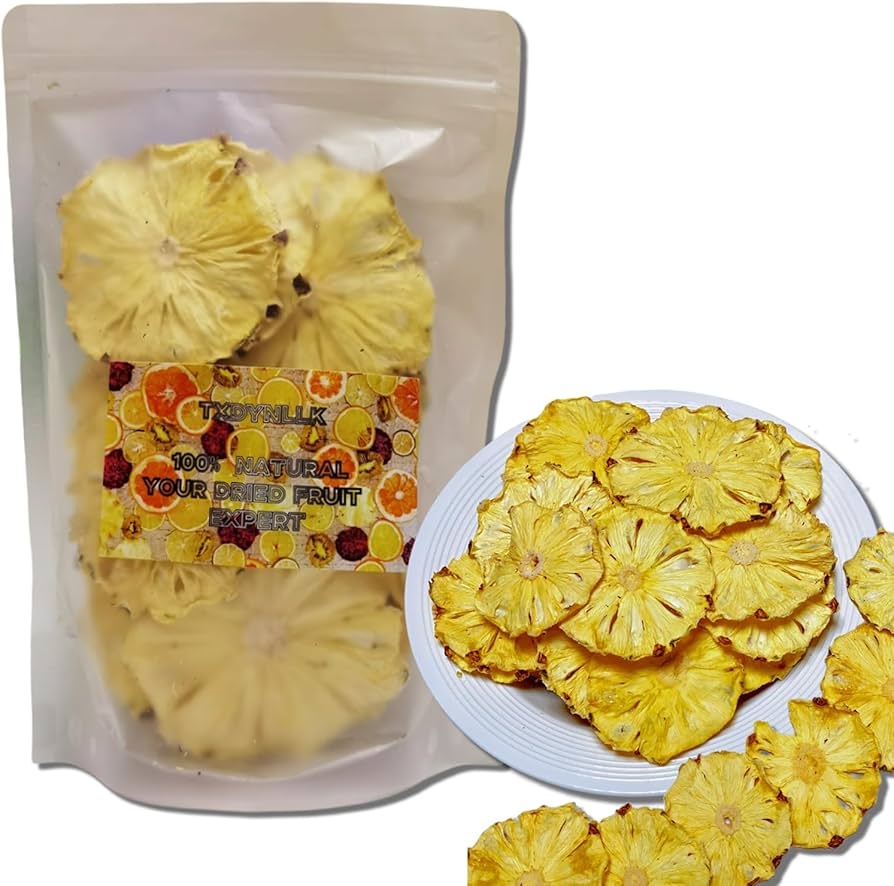 Grade A Thick-Cut Dried Pineapple