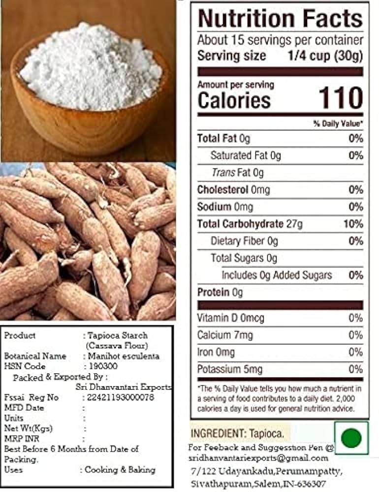 Premium Grade A Sago Flour