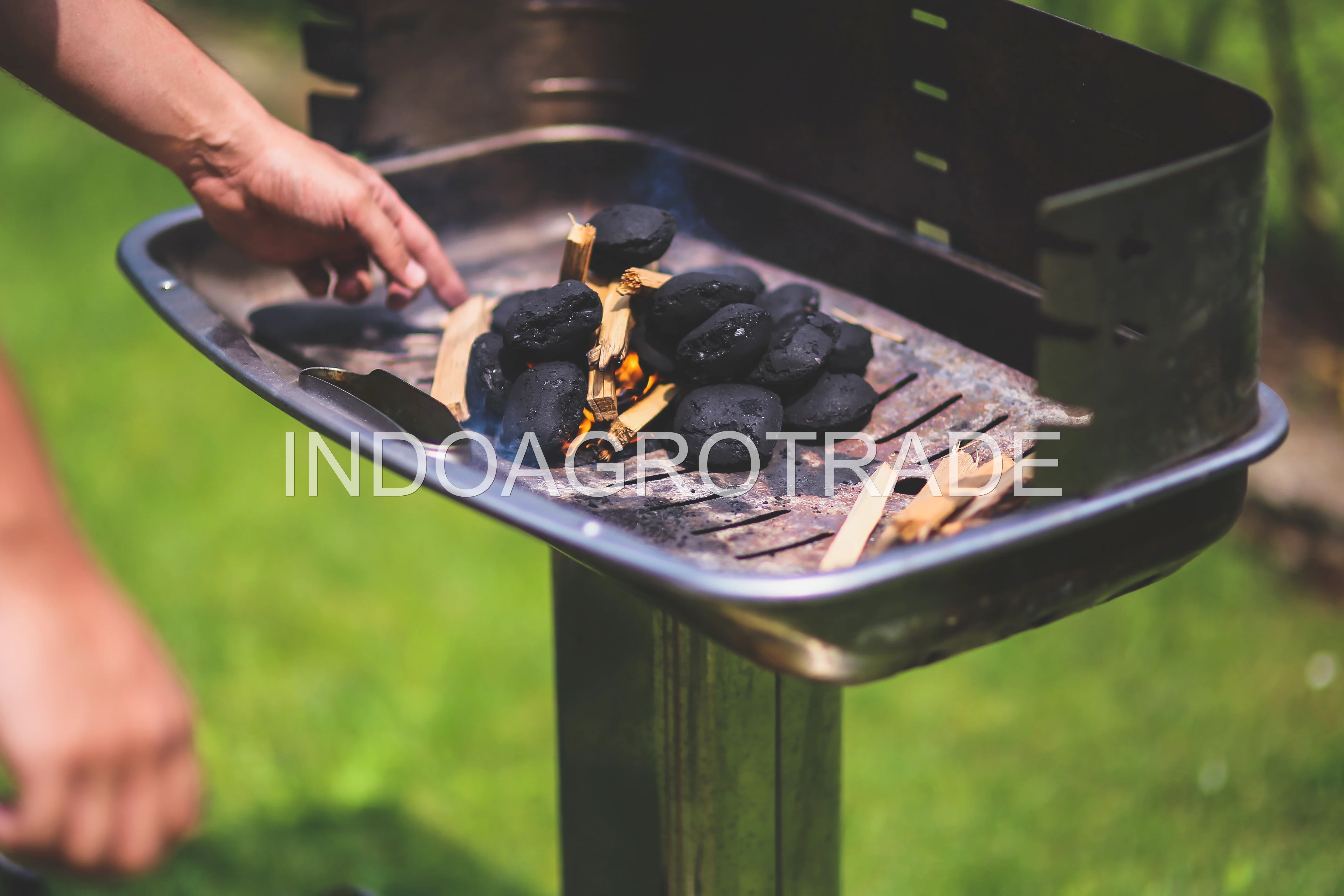 charcoal-briquette production