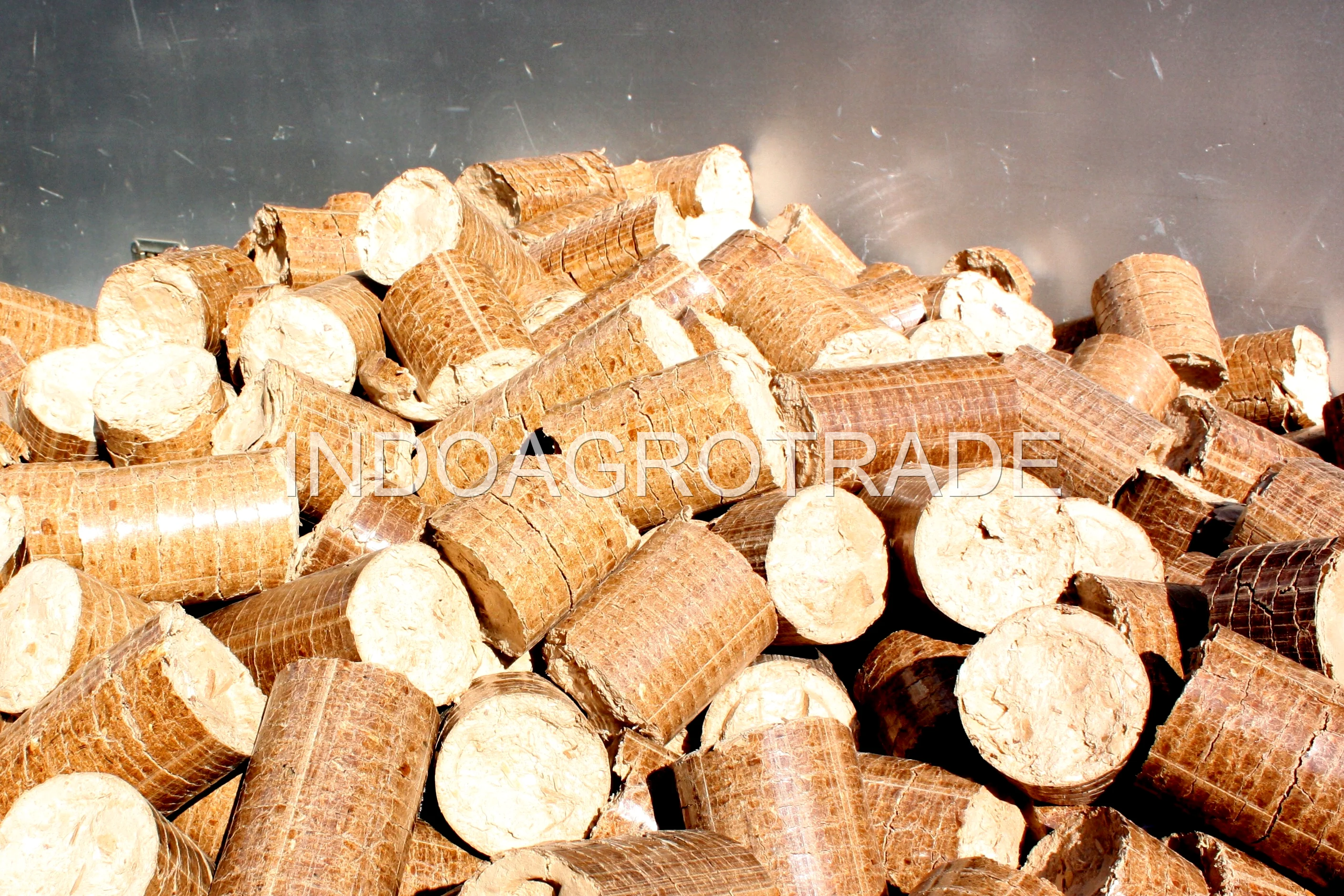 coconut-charcoal production