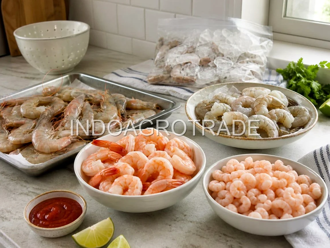 Frozen Shrimp (Vannamei/Tiger)